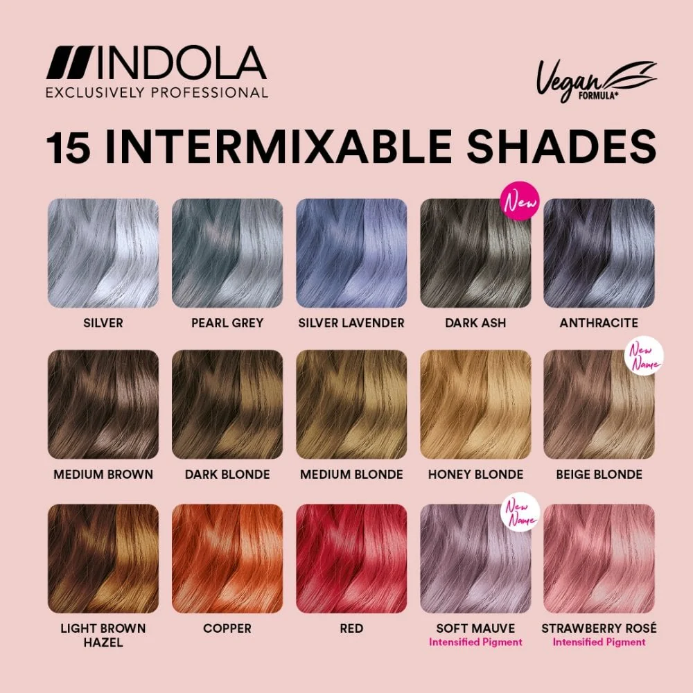 Indola Colour Style Mousse Medium Brown 200ml - Image 5
