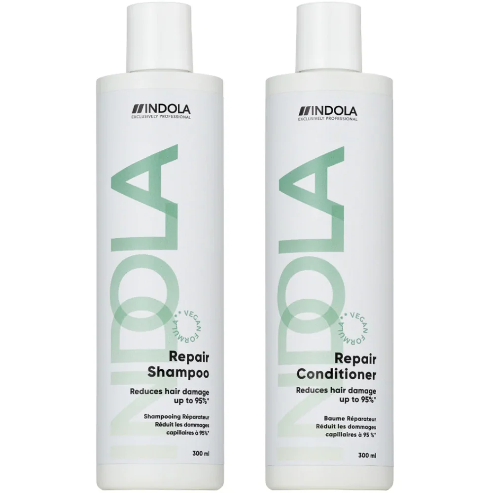 Indola Repair Shampoo & Conditioner Twin 2 x 300ml