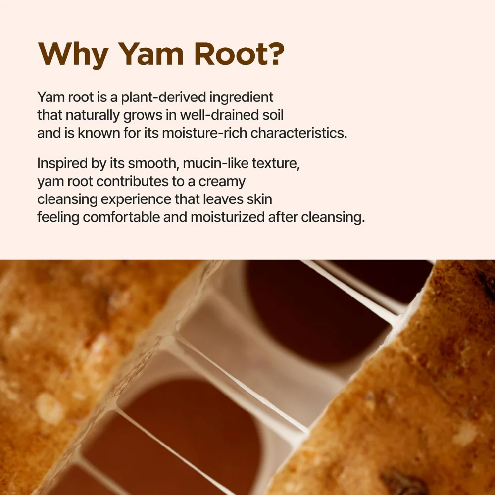 Isntree Yam Root Vegan Milk Cleanser 220ml - Image 5
