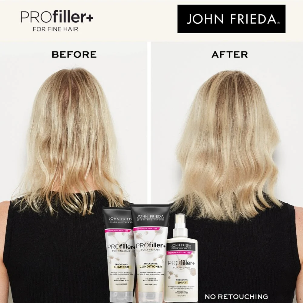 John Frieda Volume PROFiller+ Thickening Shampoo 250ml - Image 3