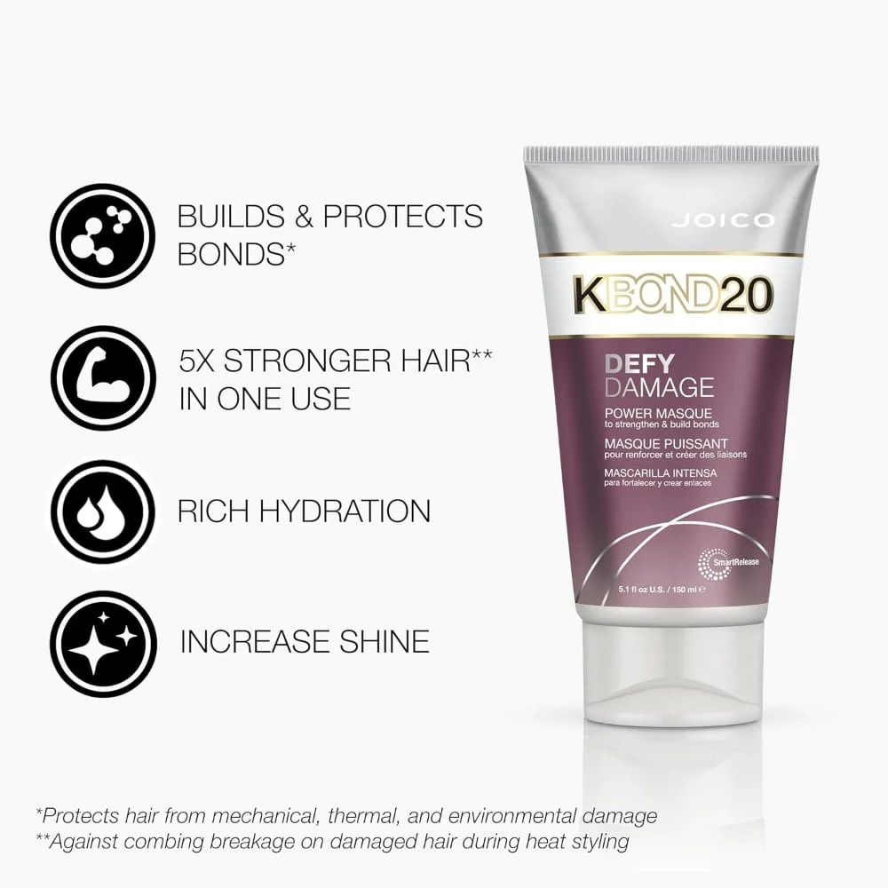 Joico Defy Damage KBond20 Power Mask 150ml - Image 3