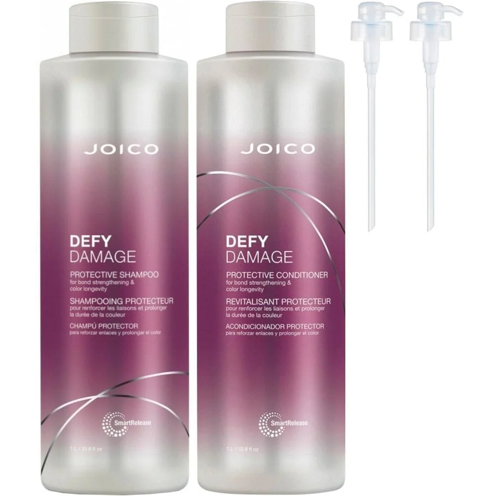 Joico Defy Damage Protective Shampoo & Conditioner Twin 2 x 1000ml