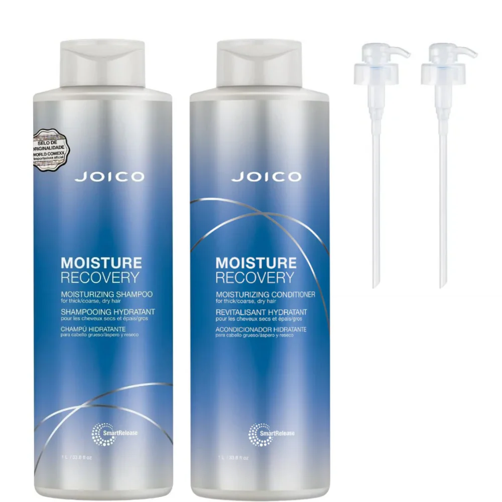 Joico Moisture Recovery Moisturising Shampoo & Conditioner Twin 2 x 1000ml