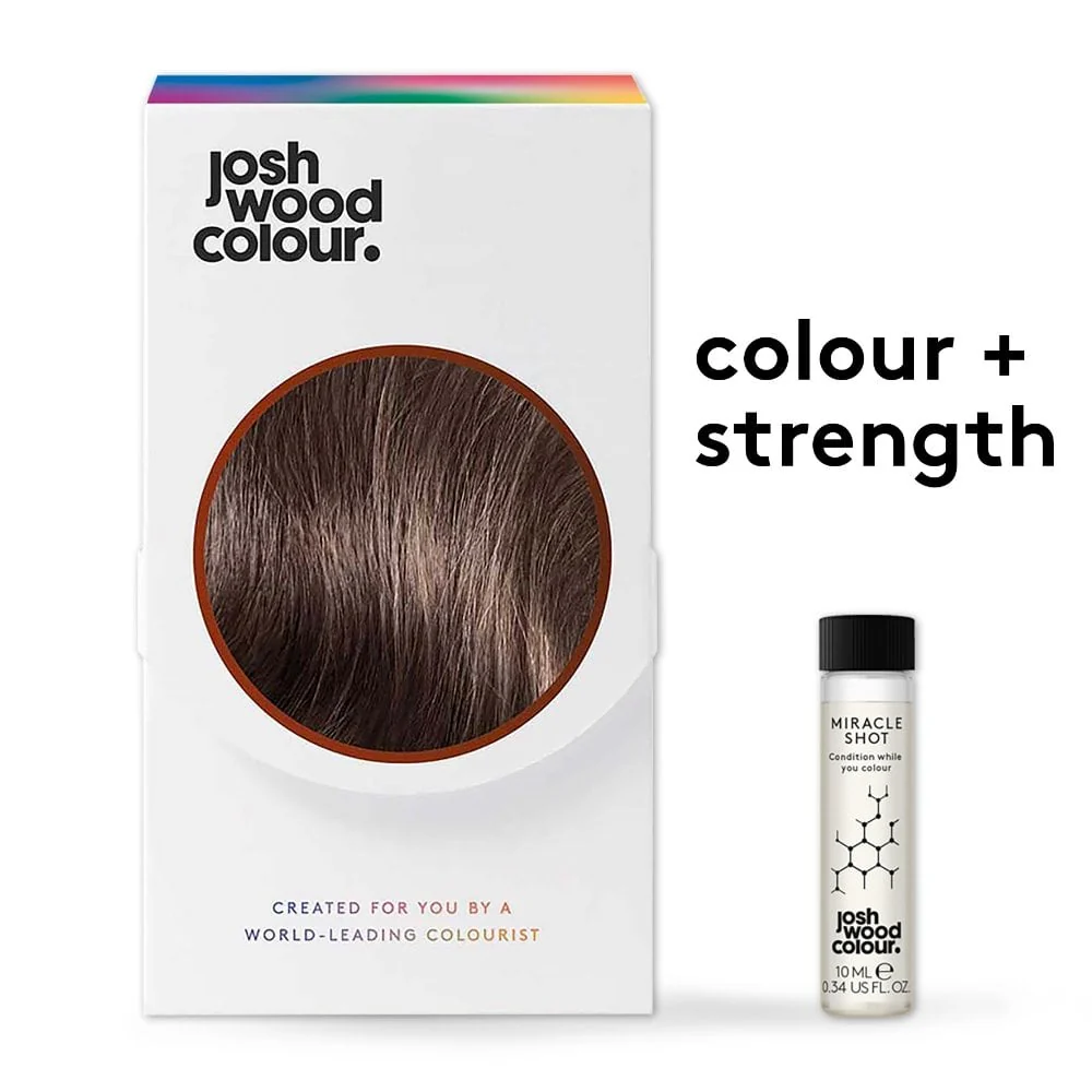 Josh Wood Colour 6.0 Light Brown Colour Miracle Permanent Colour Kit - Image 3
