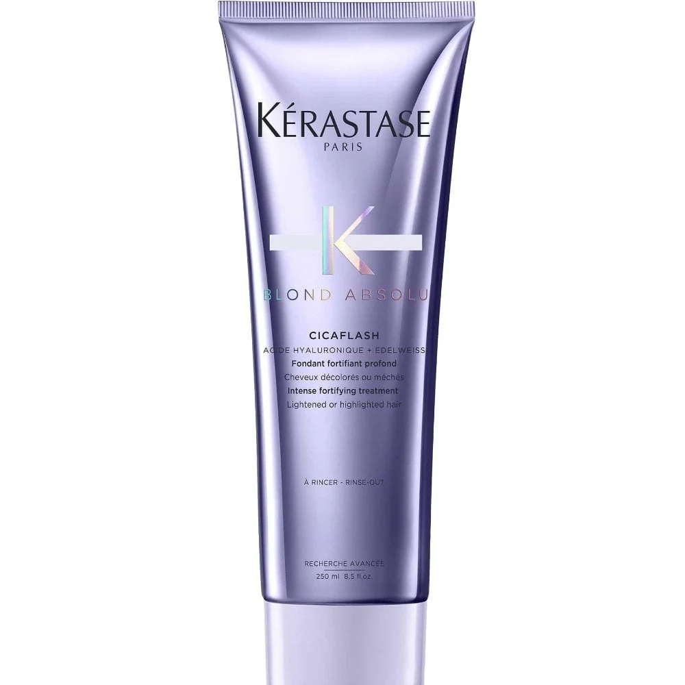 Kérastase Blond Absolu Bain Lumiere Hydrating Illuminating Shampoo 250ml & Cicaflash Treatment 250ml Twin - Image 3