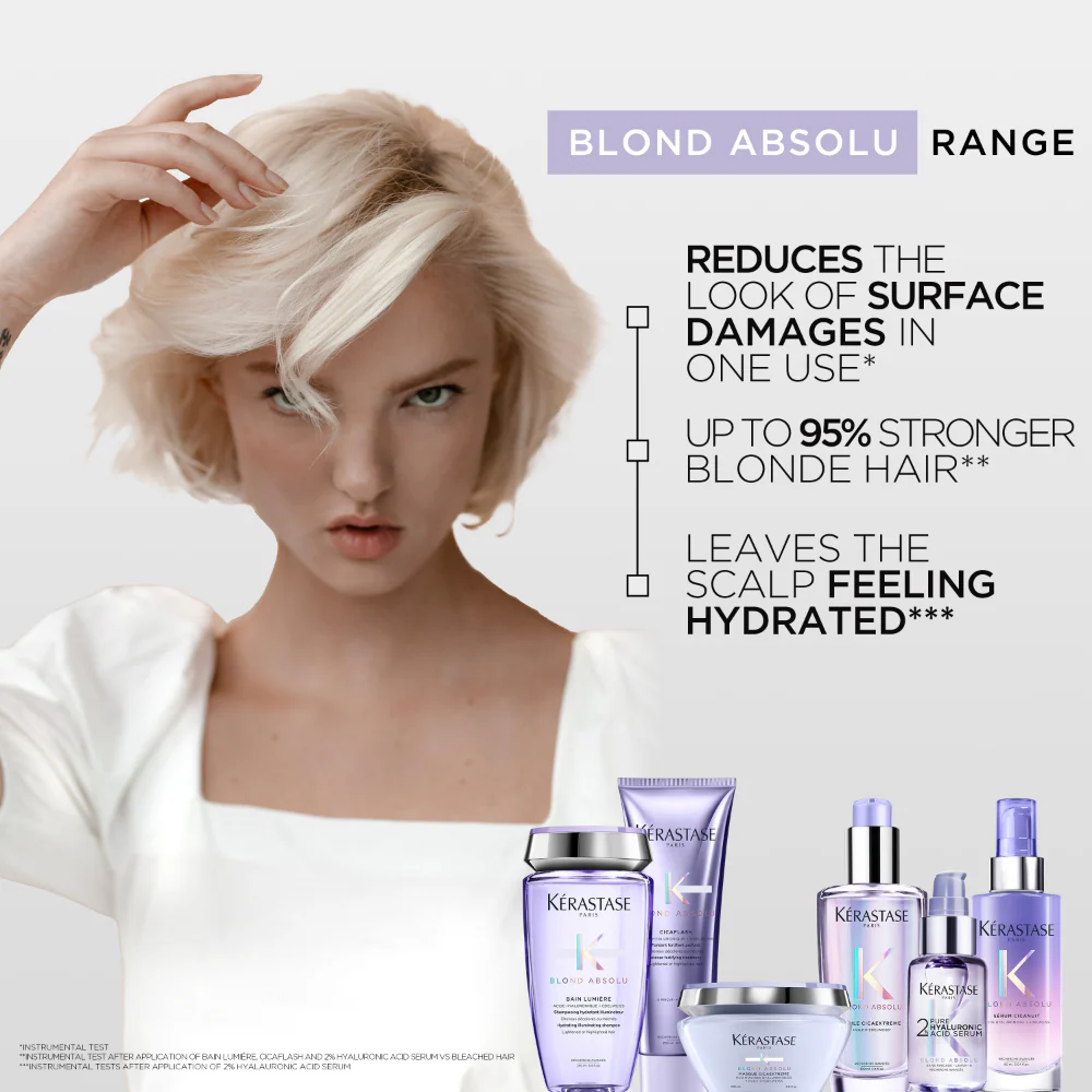 Kérastase Blond Absolu Bain Lumiere Hydrating Illuminating Shampoo Refill Pouch 500ml - Image 6