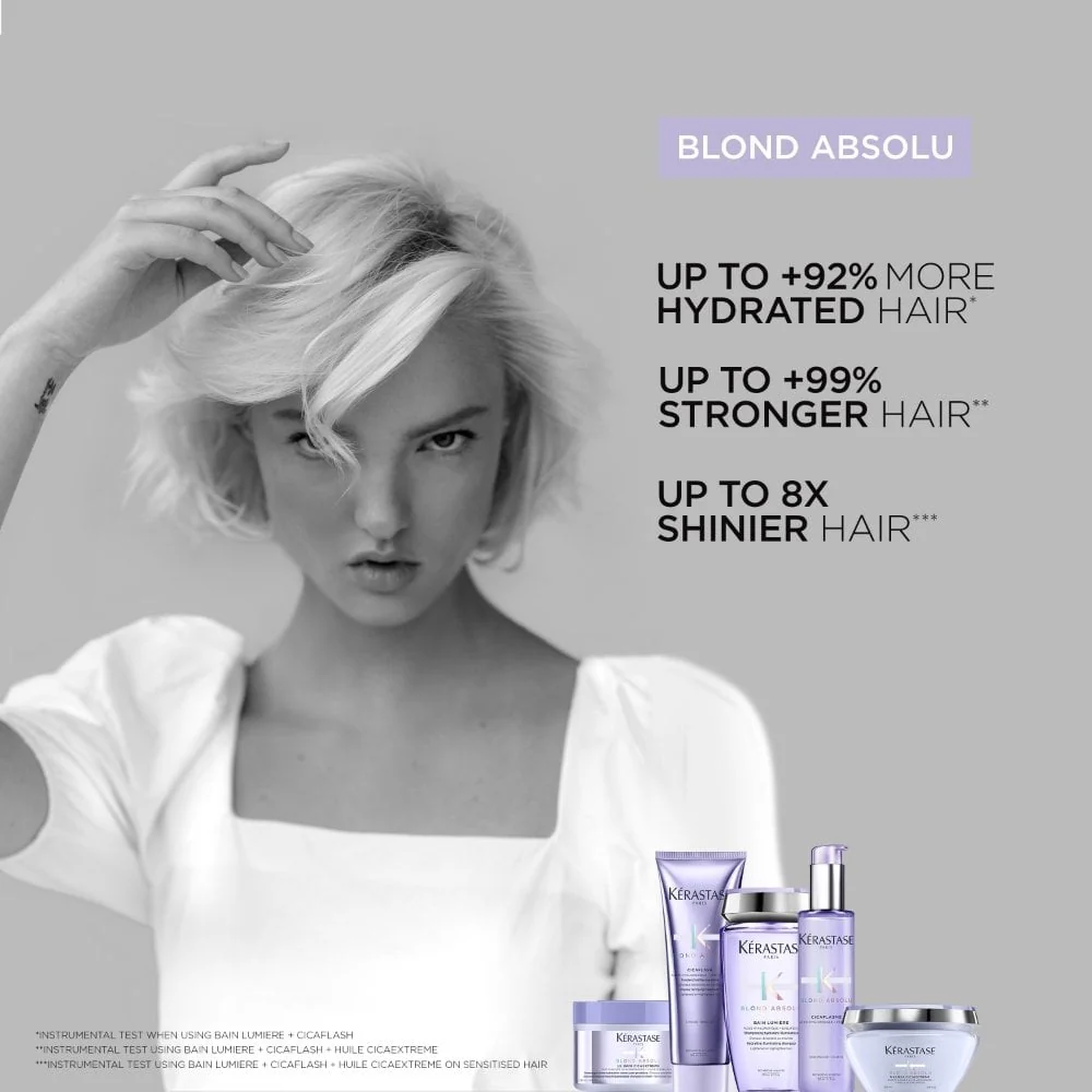Kérastase Blond Absolu Bain Ultra-Violet Anti-Brass Purple Shampoo 250ml - Image 3