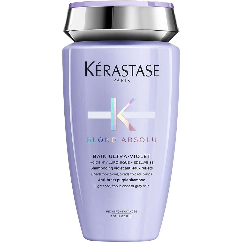 Kérastase Blond Absolu Bain Ultra-Violet Anti-Brass Purple Shampoo 250ml & Cicaflash Treatment 250ml Twin - Image 2