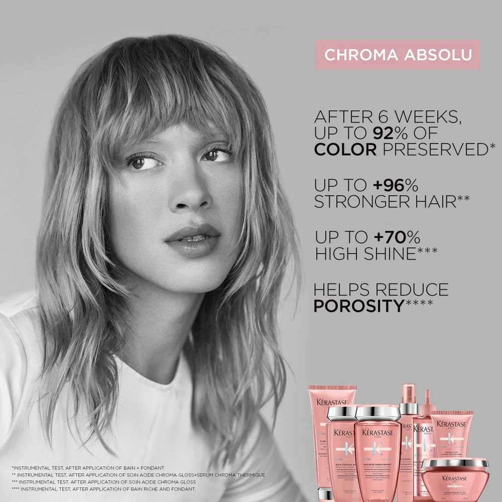 Kérastase Chroma Absolu Fondant Cica Chroma Anti-Porosity Conditioner 200ml - Image 6
