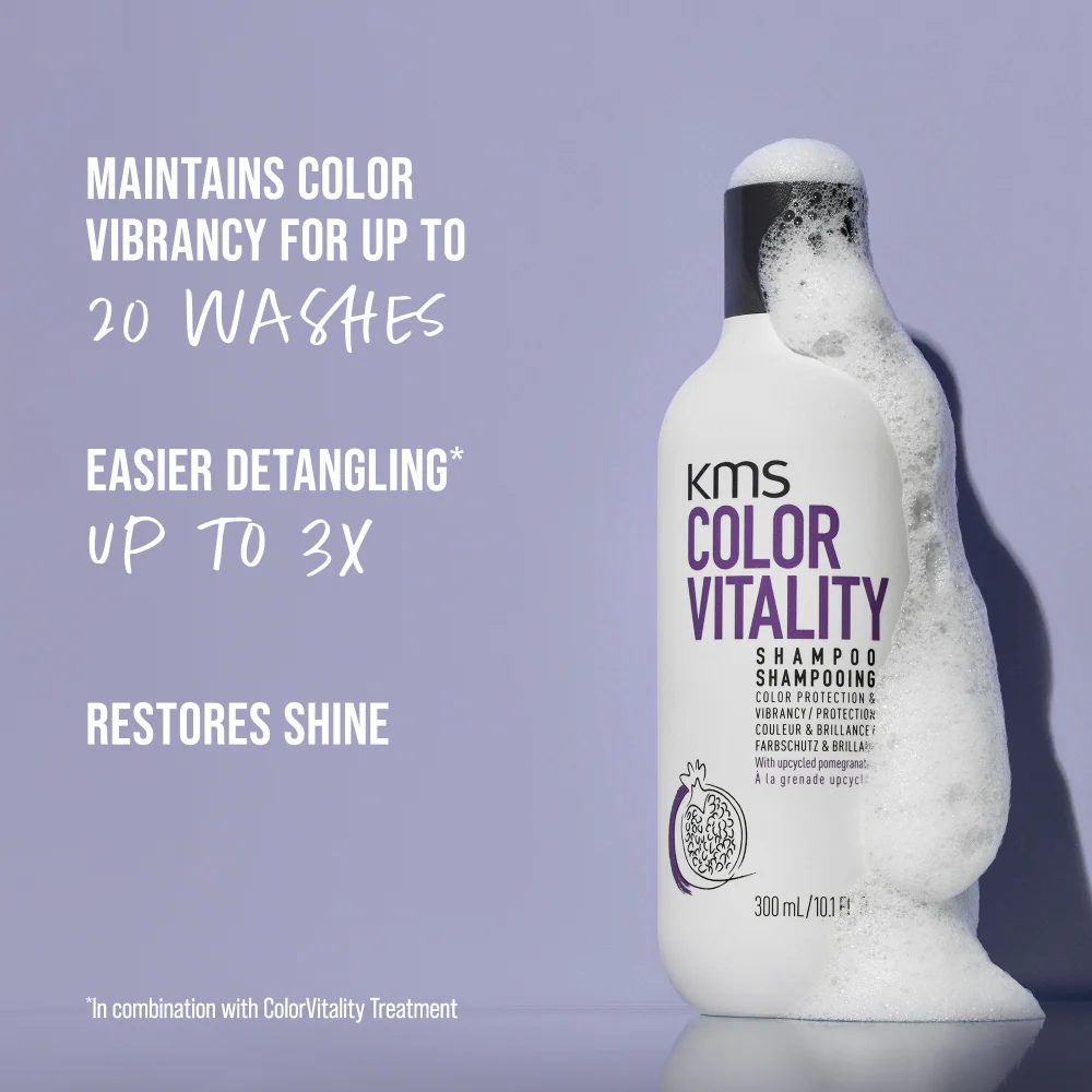 KMS Colour Vitality Colour Protection & Vibrancy Shampoo 750ml - Image 2