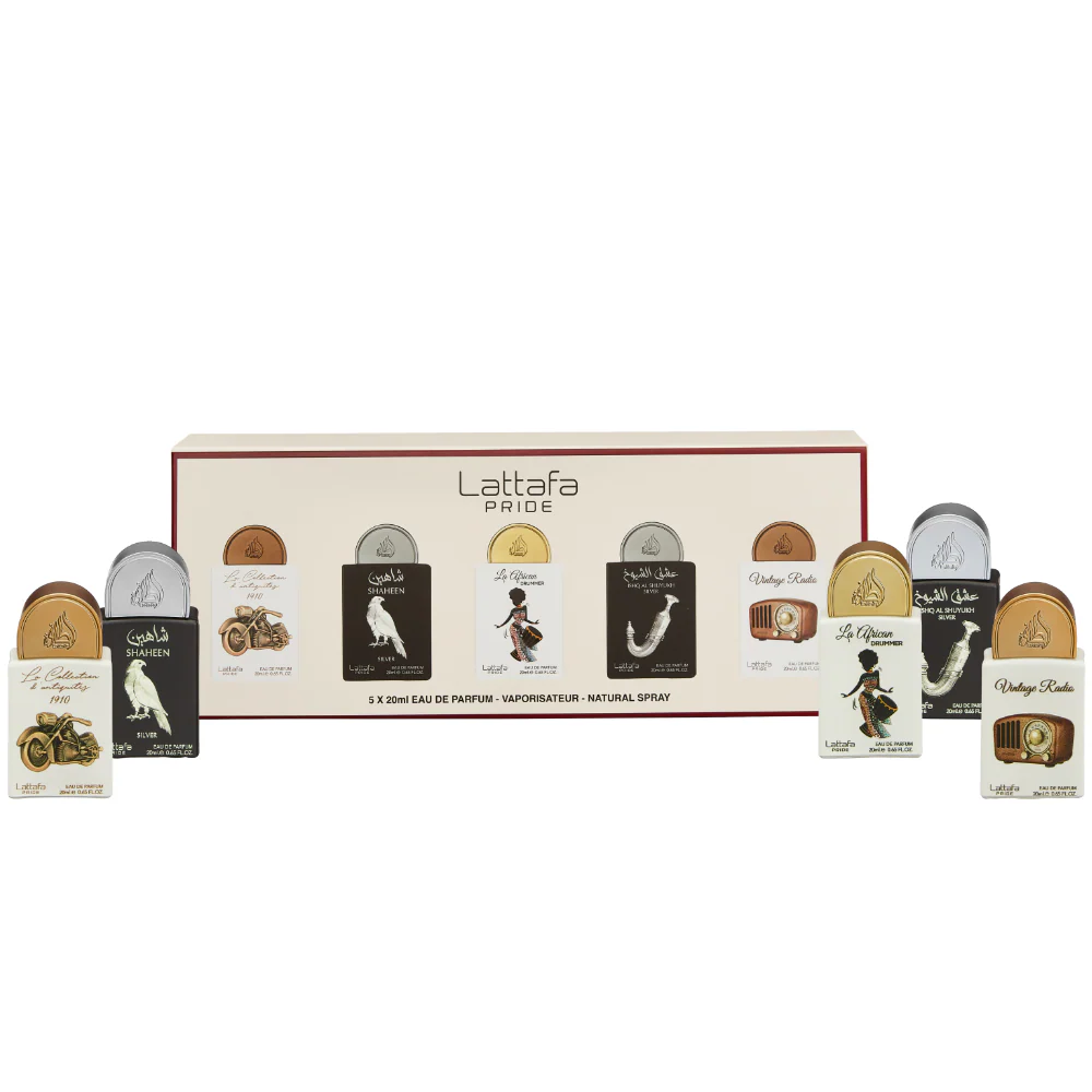 Lattafa Eau De Parfum Discovery Gift Set 5 x 20ml