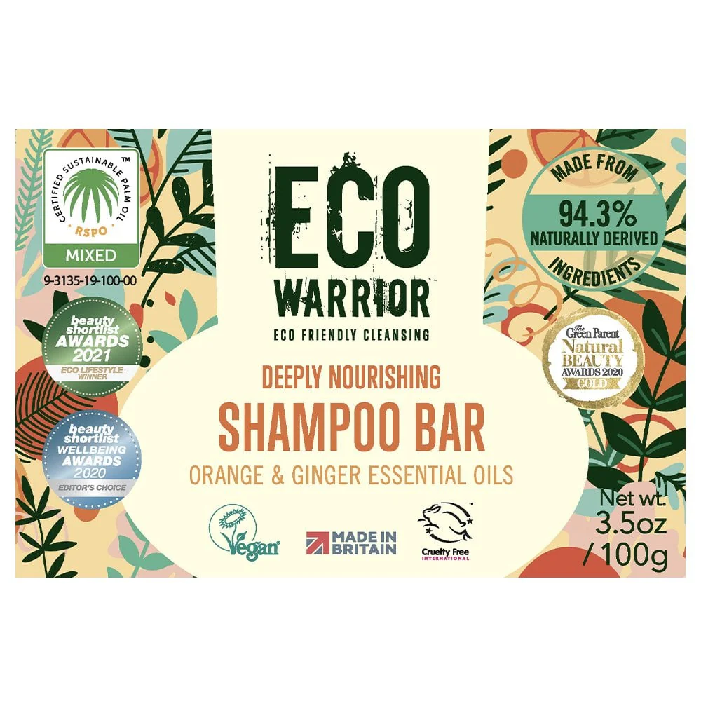 Little Soap Company Eco Warrior Deeply Nourishing Shampoo Bar 100g