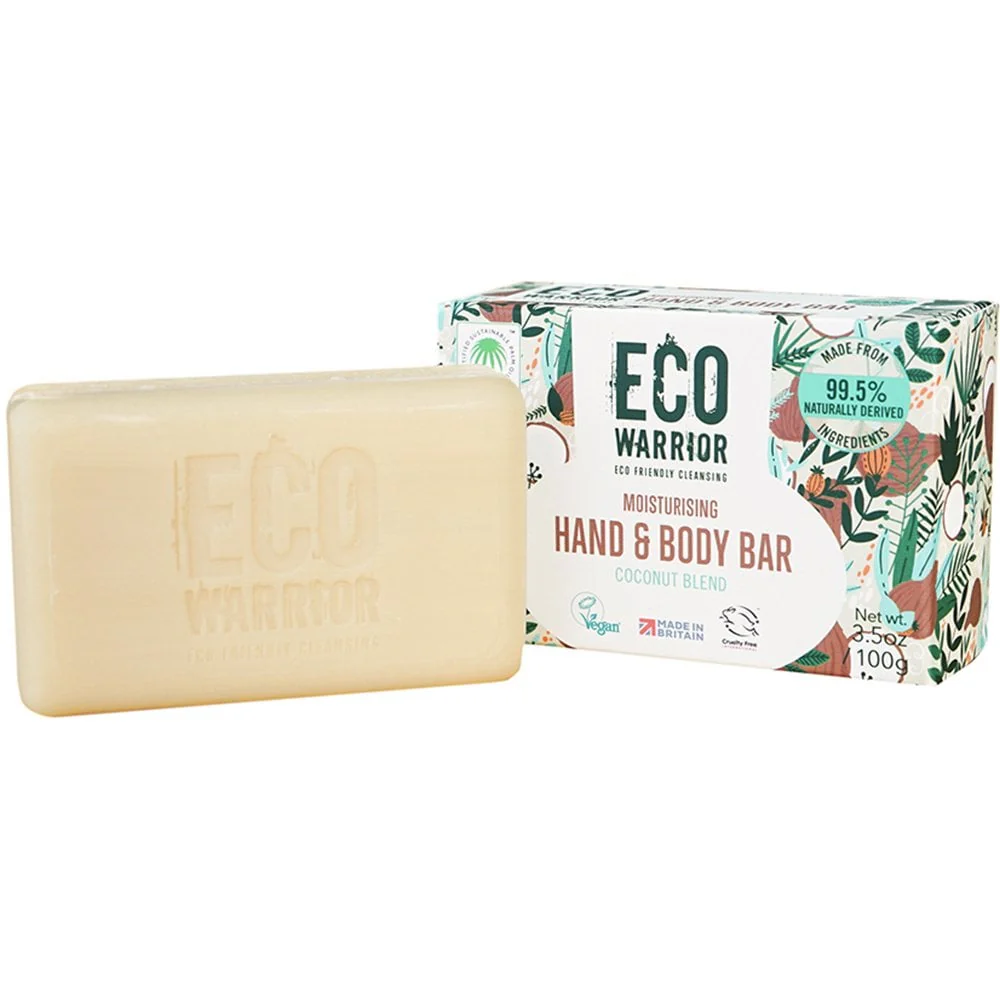 Little Soap Company Eco Warrior Moisturising Hand & Body Bar 100g