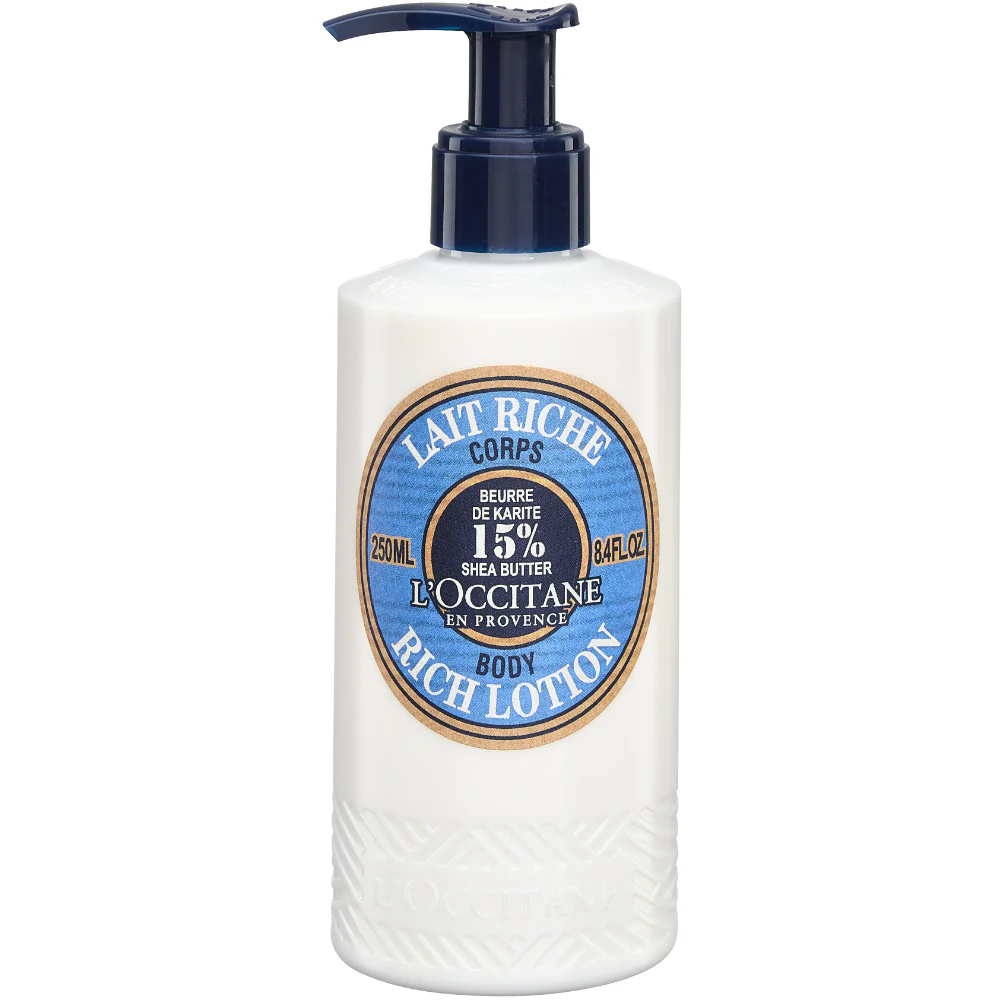 L'Occitane 15% Shea Butter Rich Body Lotion 250ml