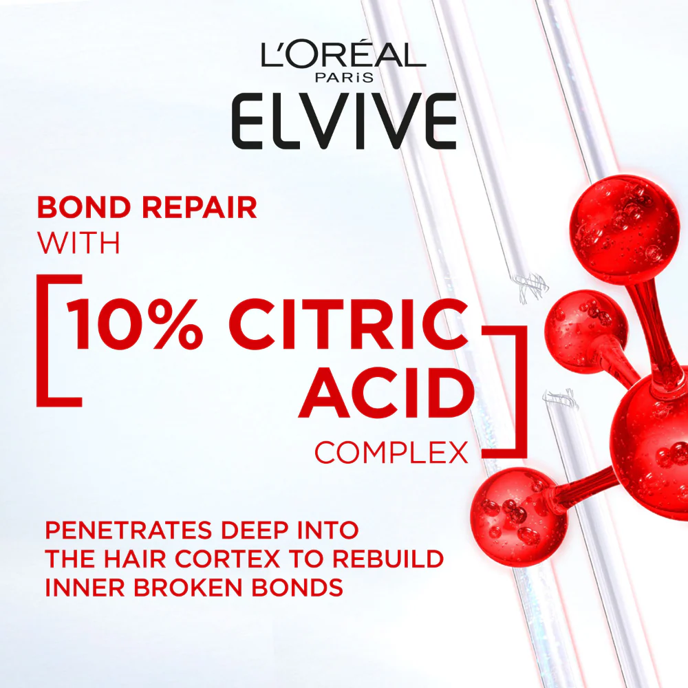 L'Oreal Paris Elvive Bond Repair Conditioner 150ml - Image 4