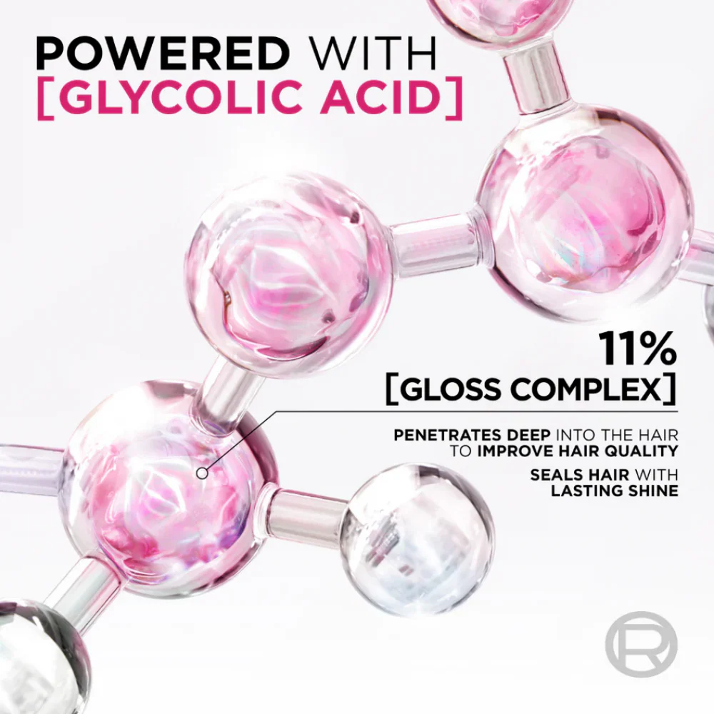 L'Oreal Paris Elvive Ultimate Glycolic Gloss Shampoo 200ml & Conditioner 150ml Twin - Image 4