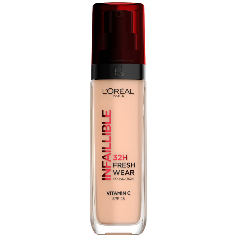 L'Oreal Paris Infallible 32H Fresh Wear Vitamin C Foundation SPF25 35ml - Image 12