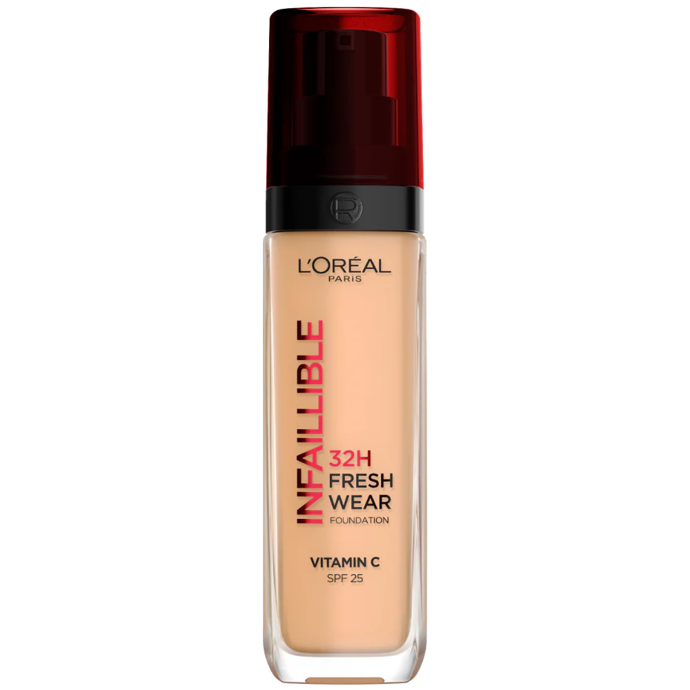 L'Oreal Paris Infallible 32H Fresh Wear Vitamin C Foundation SPF25 35ml - Image 13