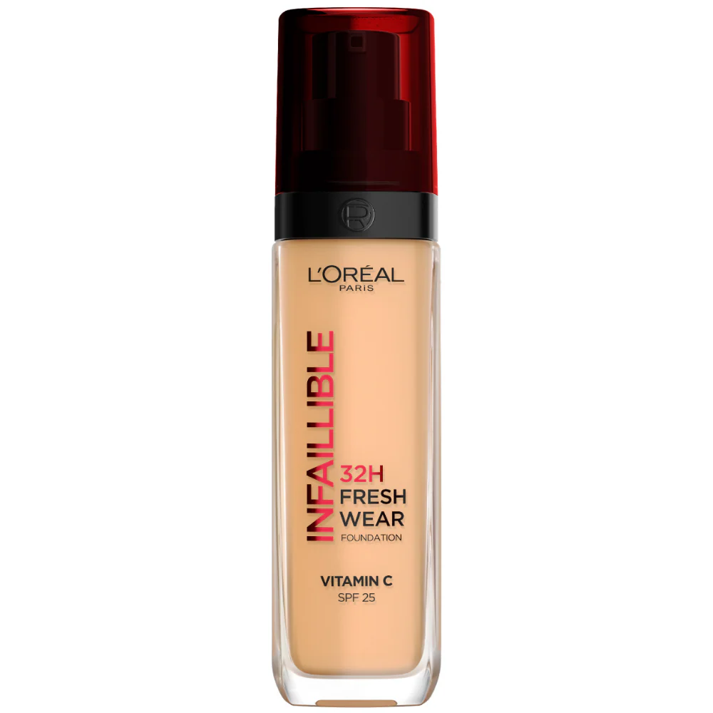 L'Oreal Paris Infallible 32H Fresh Wear Vitamin C Foundation SPF25 35ml - Image 16