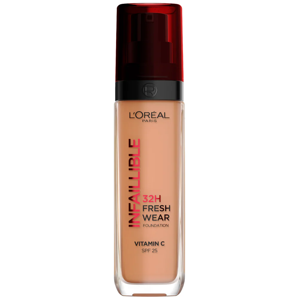 L'Oreal Paris Infallible 32H Fresh Wear Vitamin C Foundation SPF25 35ml - Image 50