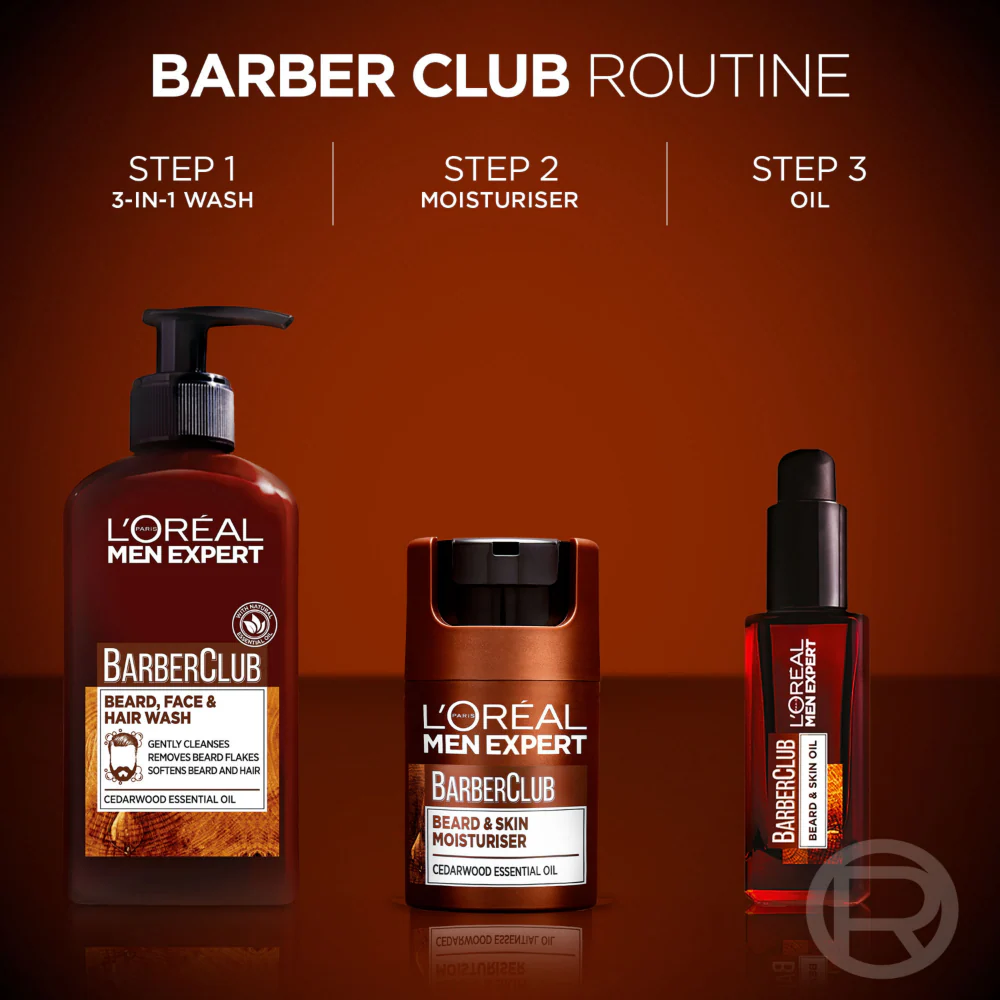 L'Oreal Paris Men Expert Barber Club Long Beard & Skin Oil 30ml - Image 5