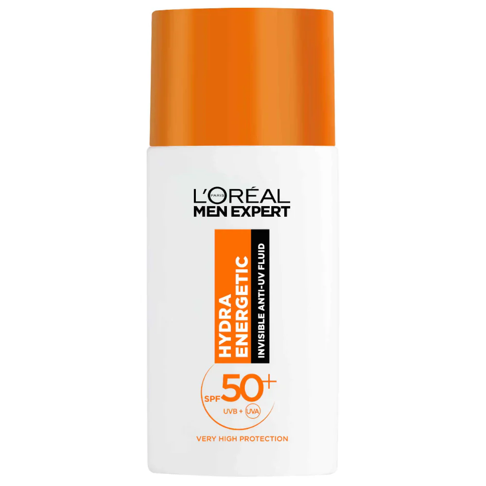 L'Oreal Paris Men Expert Hydra Energetic Invisible Anti-UV Face Fluid SPF50+ 50ml