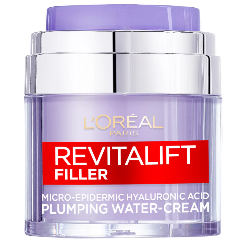 L'Oreal Paris Revitalift Filler Micro-Epidermic Hyaluronic Acid Plumping Water-Cream 50ml