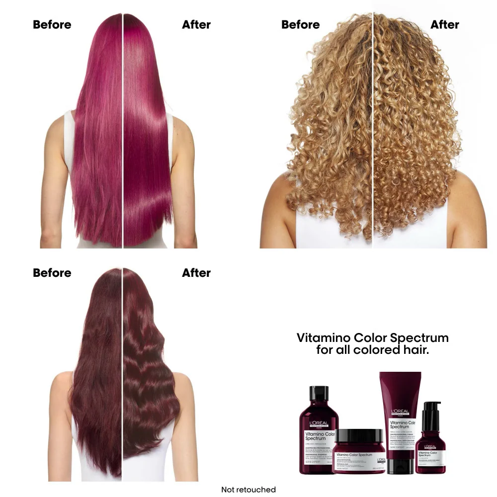 L'Oreal Professionnel Serie Expert Vitamino Colour Spectrum Deep Conditioner 200ml - Image 5