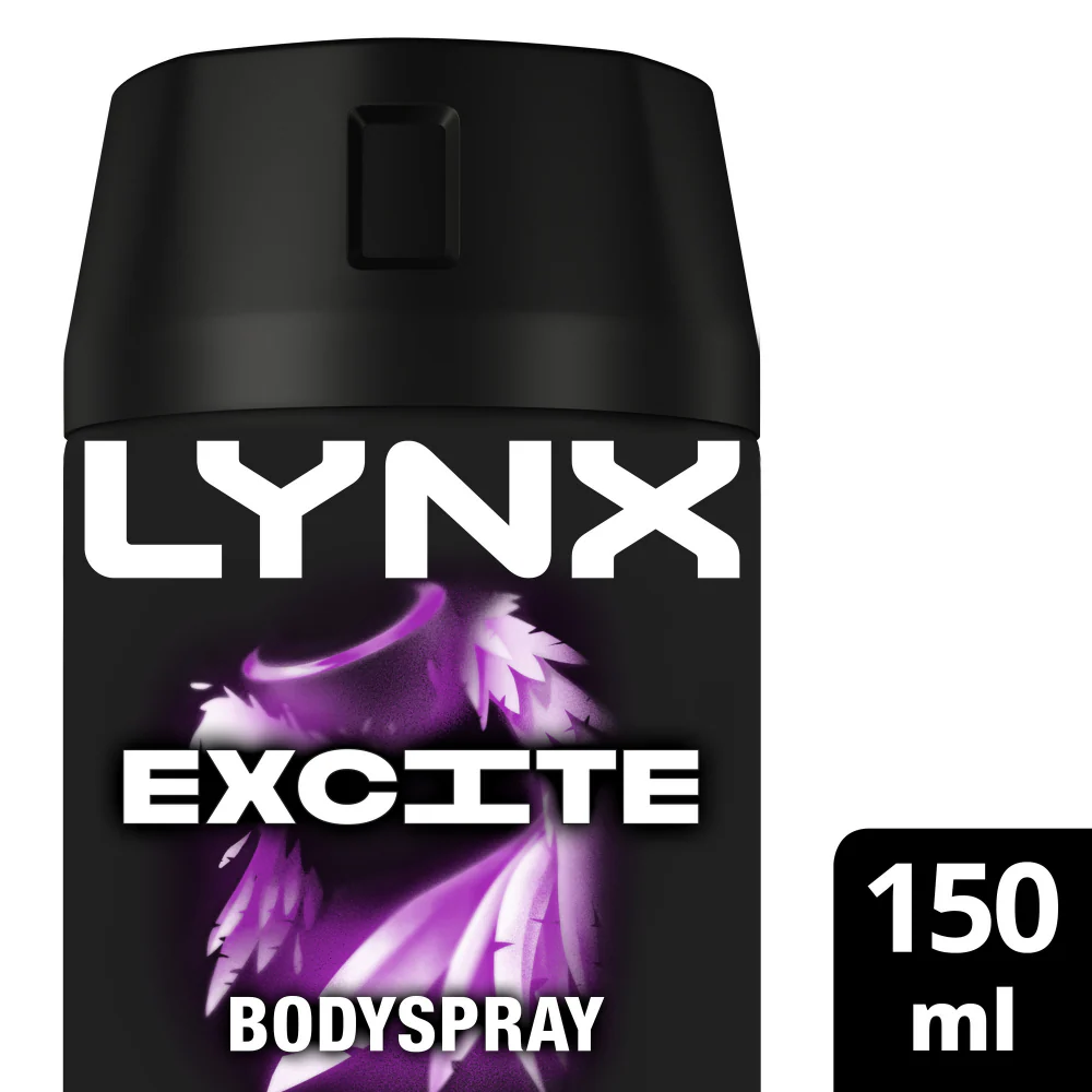 Lynx Excite 48h Crisp Coconut & Black Pepper Deodorant Body Spray 150ml - Image 2