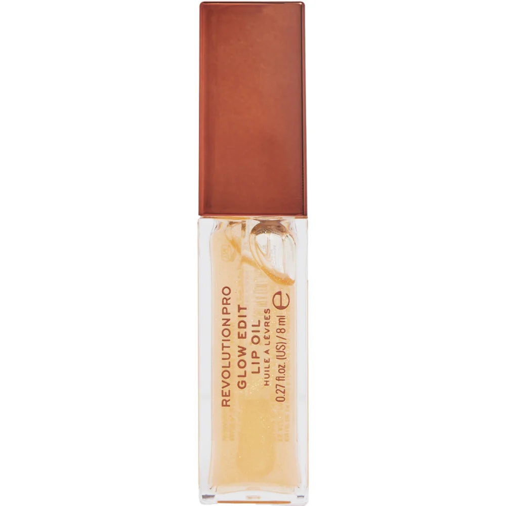 Makeup Revolution Revolution Pro Glow Edit Shimmer Lip Oil 8ml - Image 5