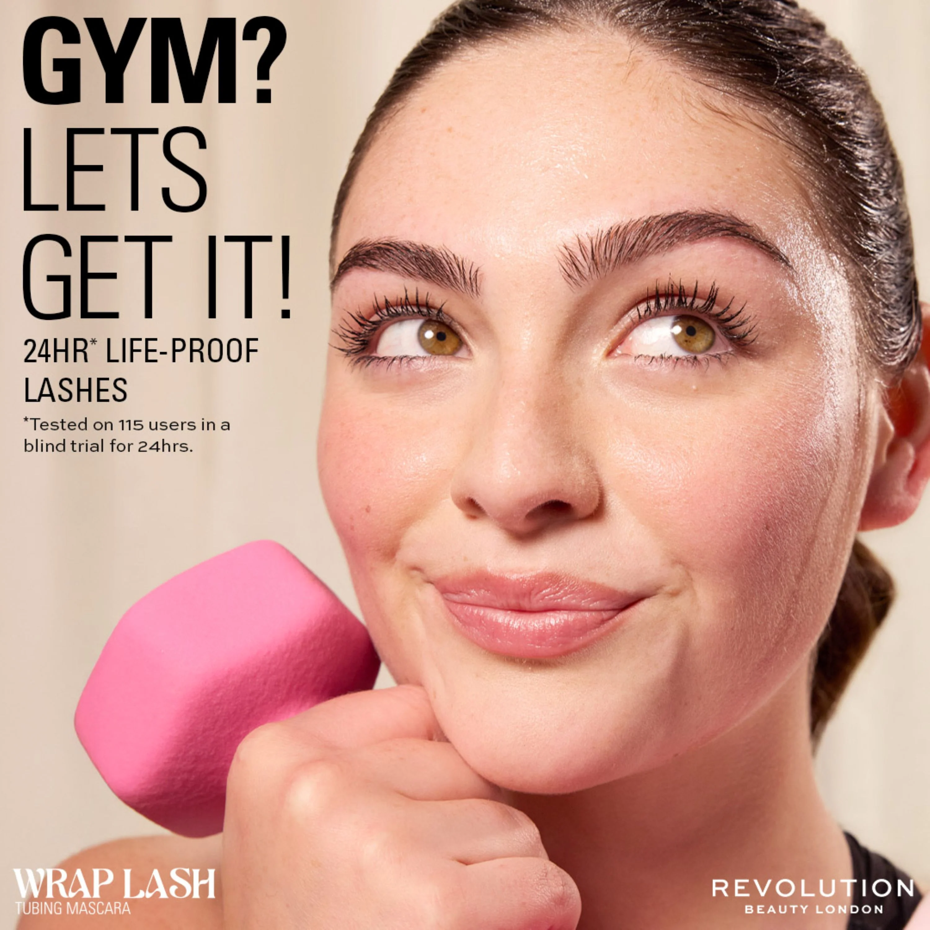 Makeup Revolution Wrap Lash Tubing Mascara Brown 9ml - Image 10