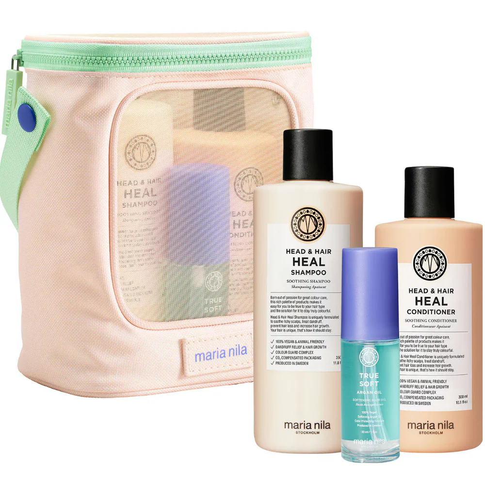 Maria Nila Head & Hair Healing Hair Care Beauty Bag