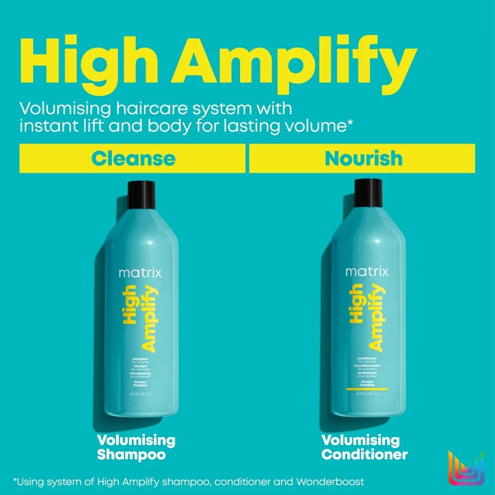 Matrix Total Results High Amplify Volumising Shampoo & Conditioner Twin 2 x 1000ml - Image 5
