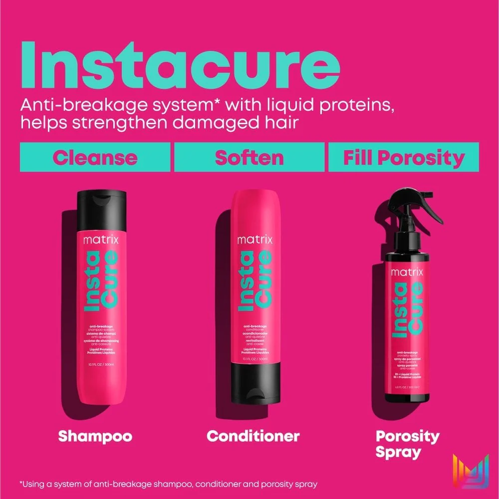 Matrix Total Results Instacure Liquid Proteins Anti-Breakage Shampoo 300ml - Image 6