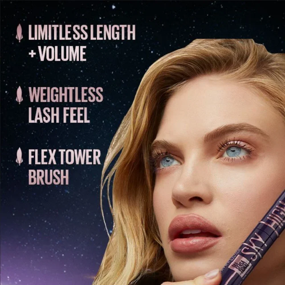 Maybelline Lash Sensational Sky High Mascara Space Diamond 7.2ml - Image 4