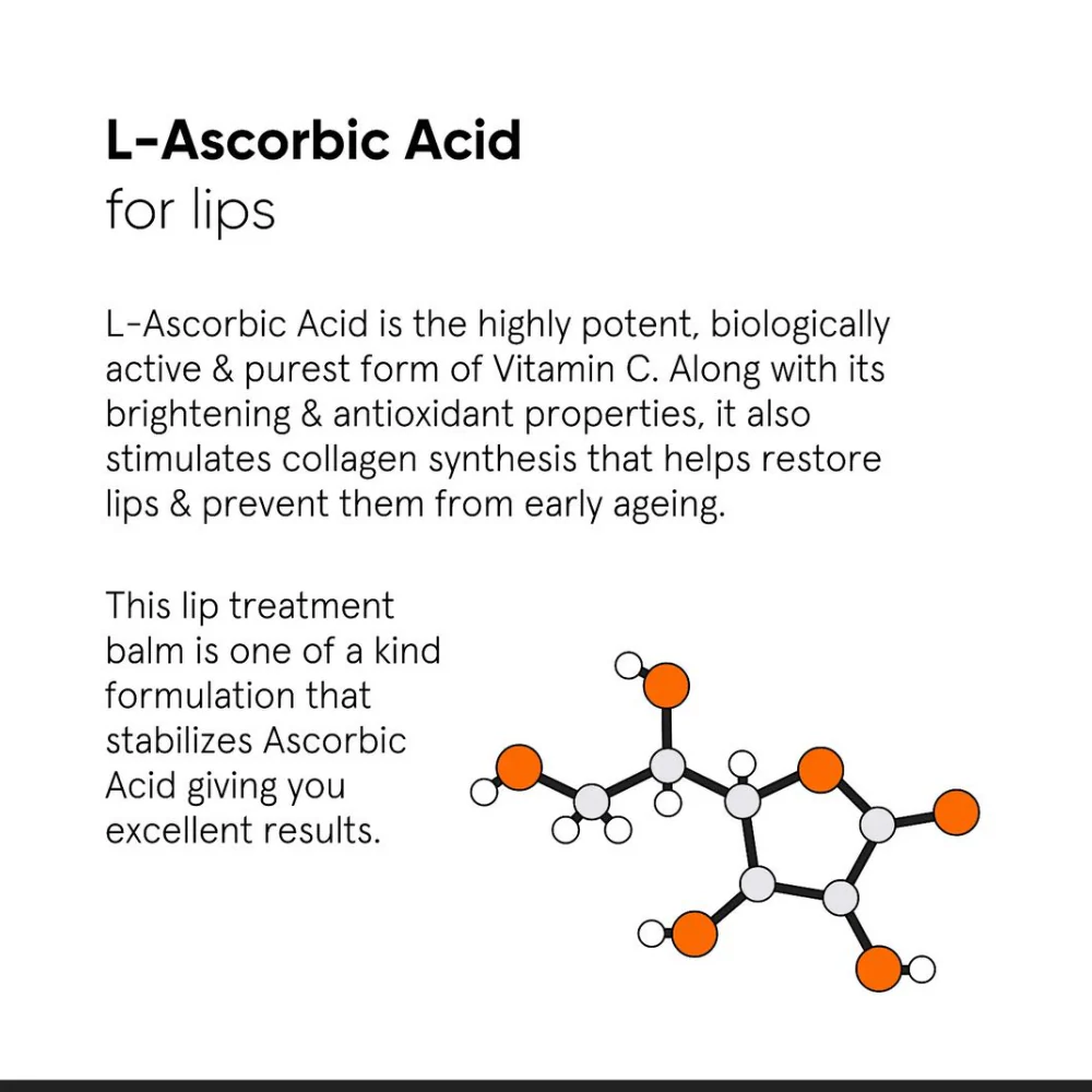 Minimalist L-Ascorbic Acid 08% Lip Treatment Balm 12g - Image 5
