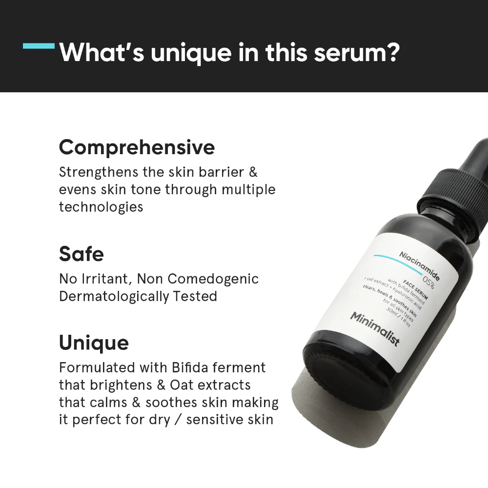 Minimalist Niacinamide 05% Face Serum 30ml - Image 4
