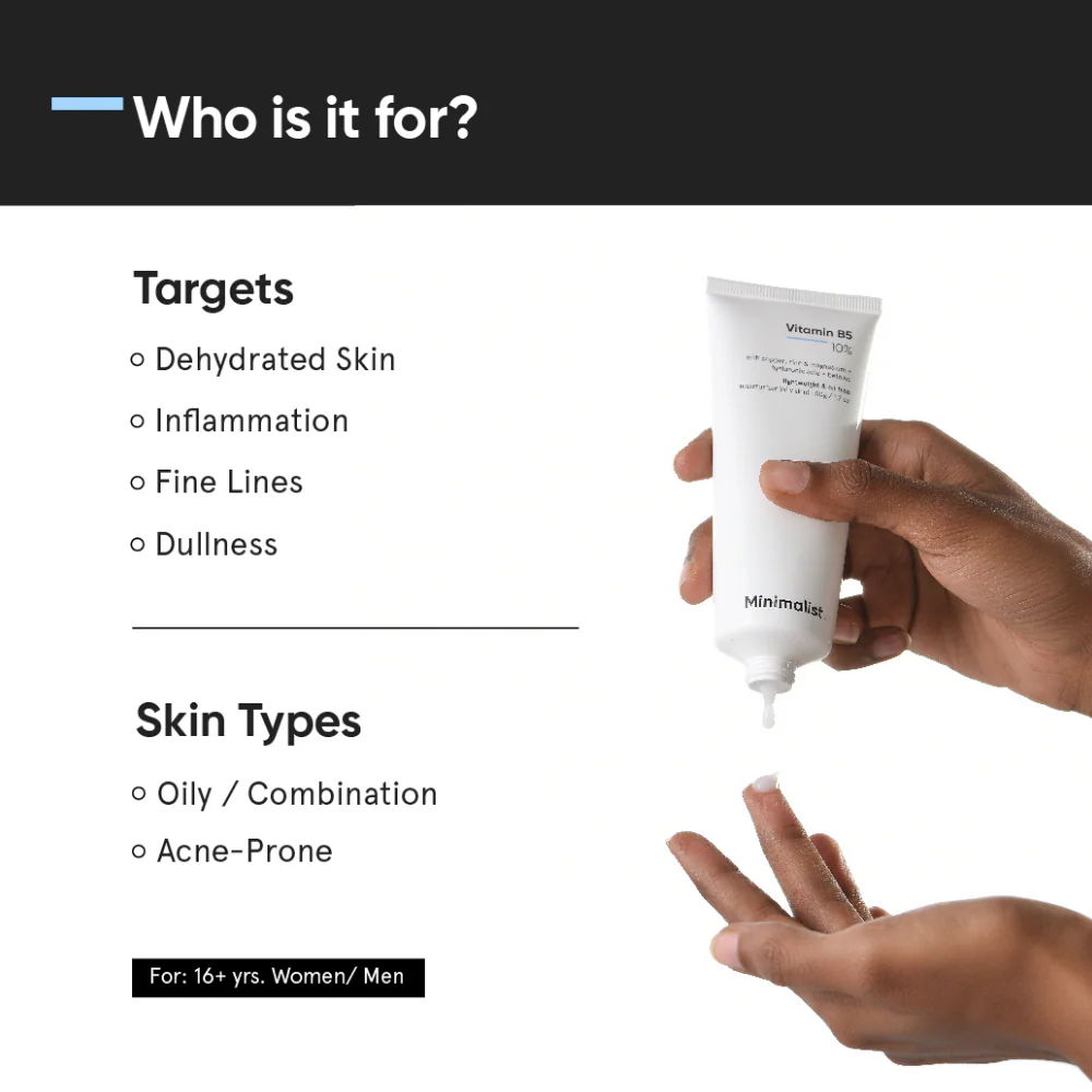 Minimalist Vitamin B5 10% Moisturiser 50g - Image 3