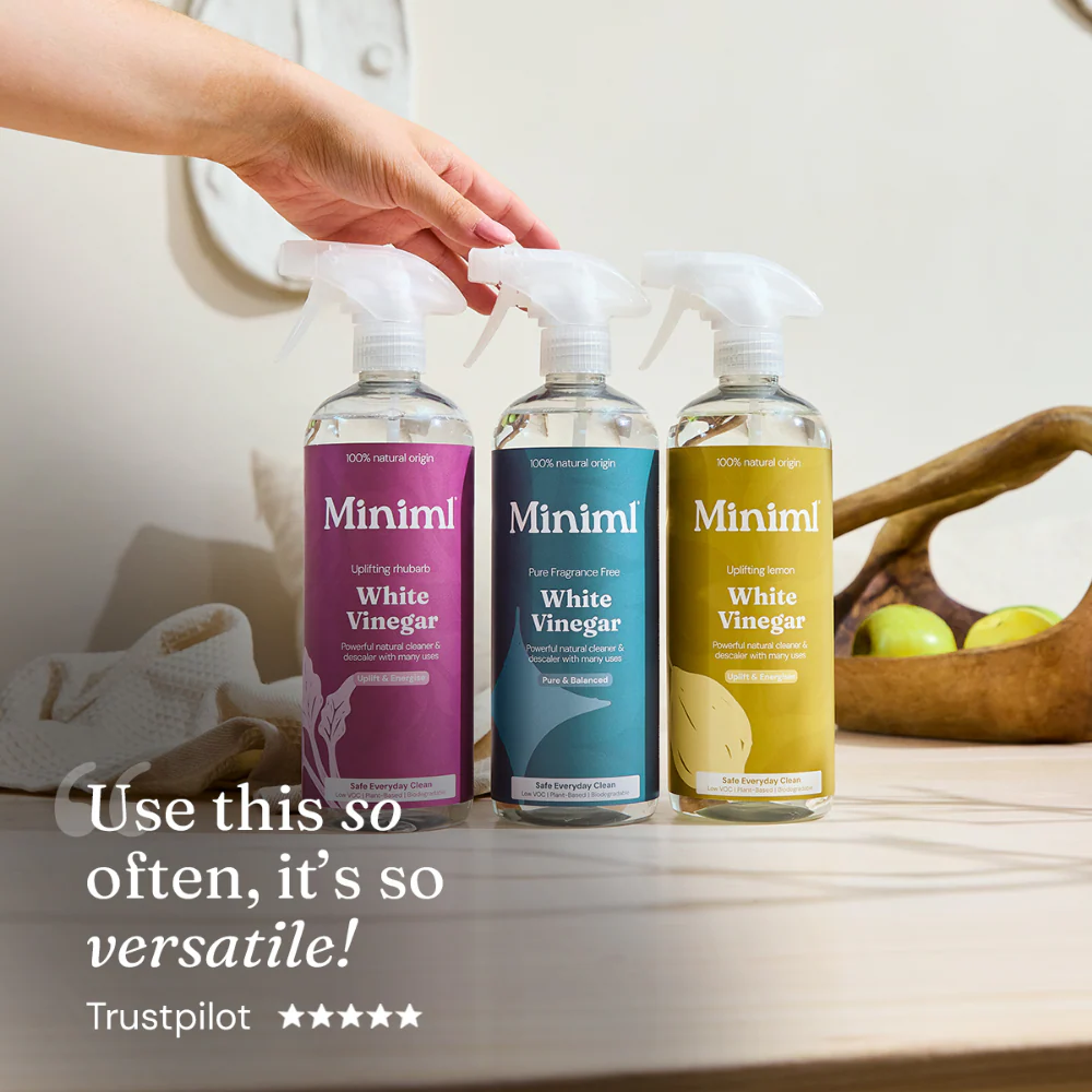 Miniml Eco-Friendly White Vinegar Sorrento Lemon Spray 750ml - Image 7