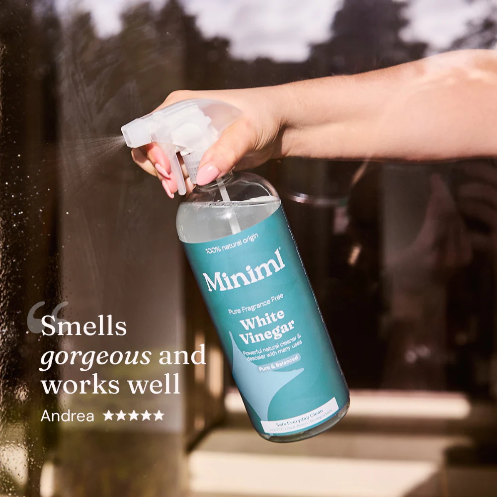 Miniml Natural Refillable Window & Glass Cleaner Mint 750ml - Image 7