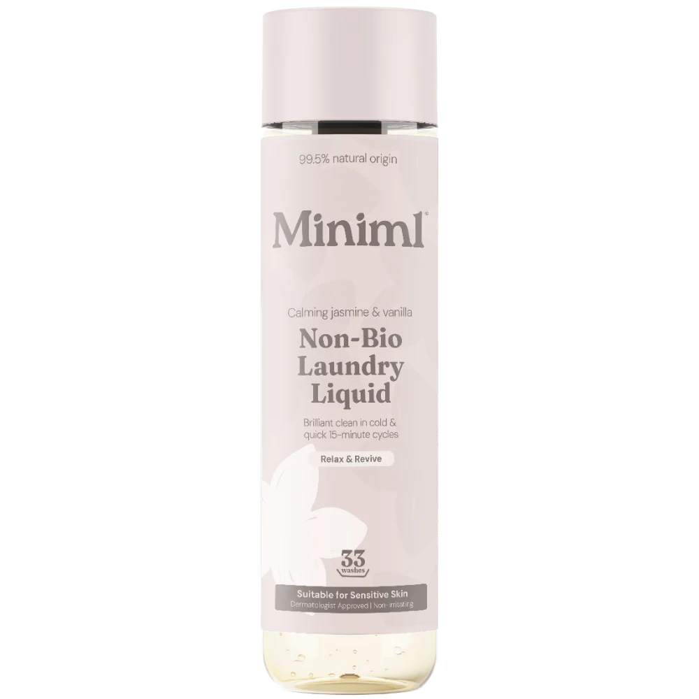 Miniml Non-Bio Laundry Liquid Wild Jasmine & Vanilla 1000ml