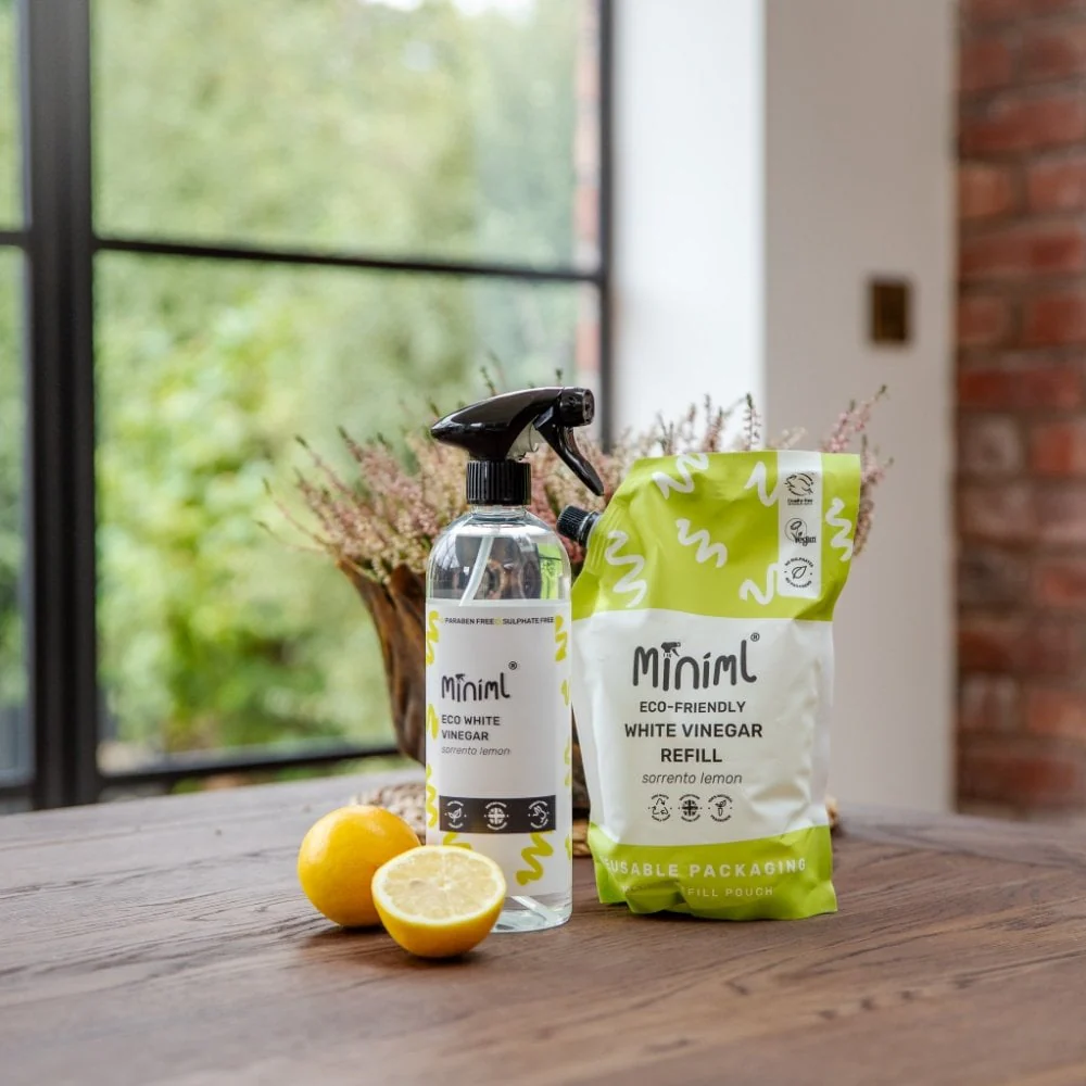 Miniml White Vinegar Sorrento Lemon Refill Pouch 1000ml - Image 2