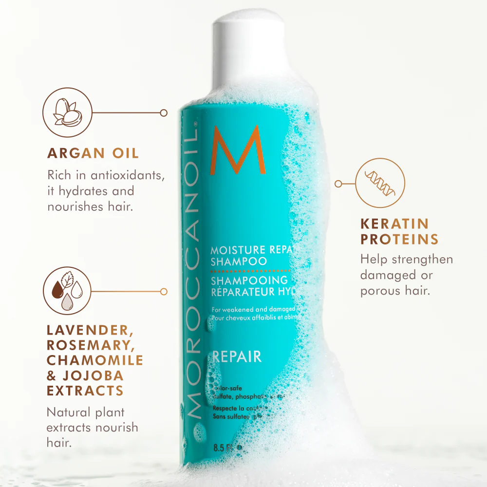 Moroccanoil Moisture Repair Shampoo 250ml - Image 2