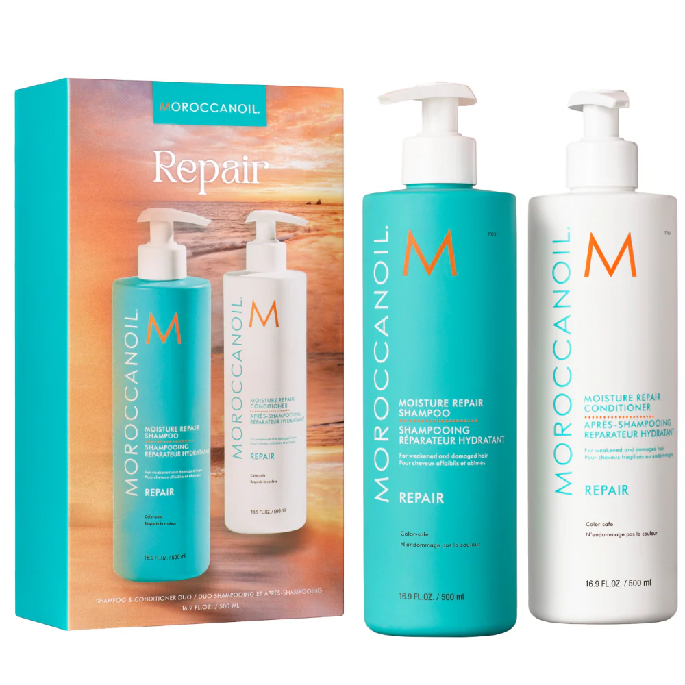 Moroccanoil Moisture Repair Shampoo & Conditioner Twin 2 x 500ml