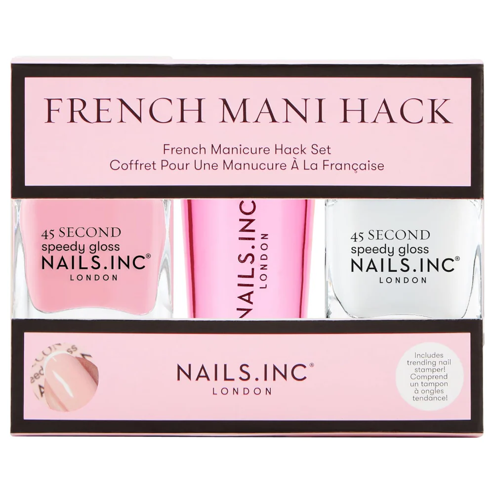 Nails Inc. French Mani Hack Nail Polish Set
