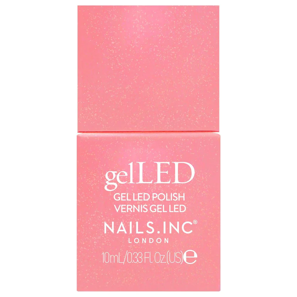 Nails Inc. gelLED Bronze Glitz Gel LED Nail Polish 10ml
