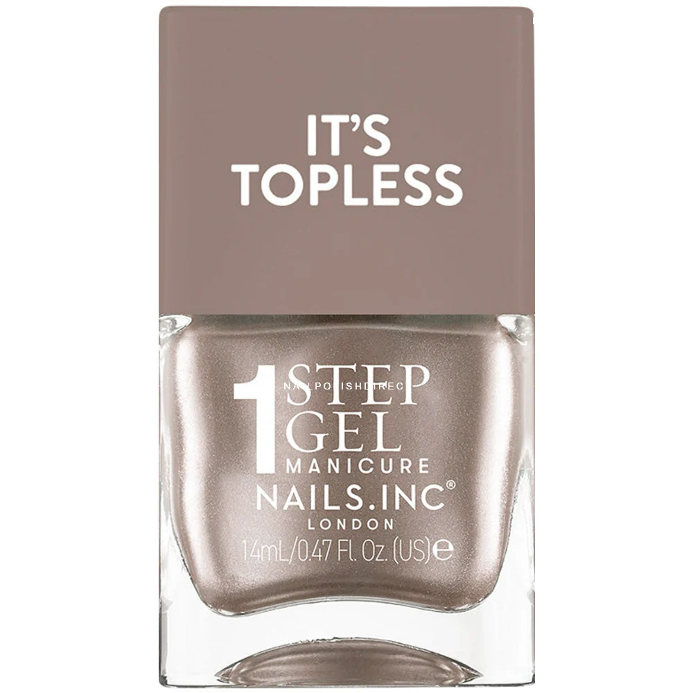Nails Inc. It's Topless 1-Step Gel Khloe Nail Polish 14ml