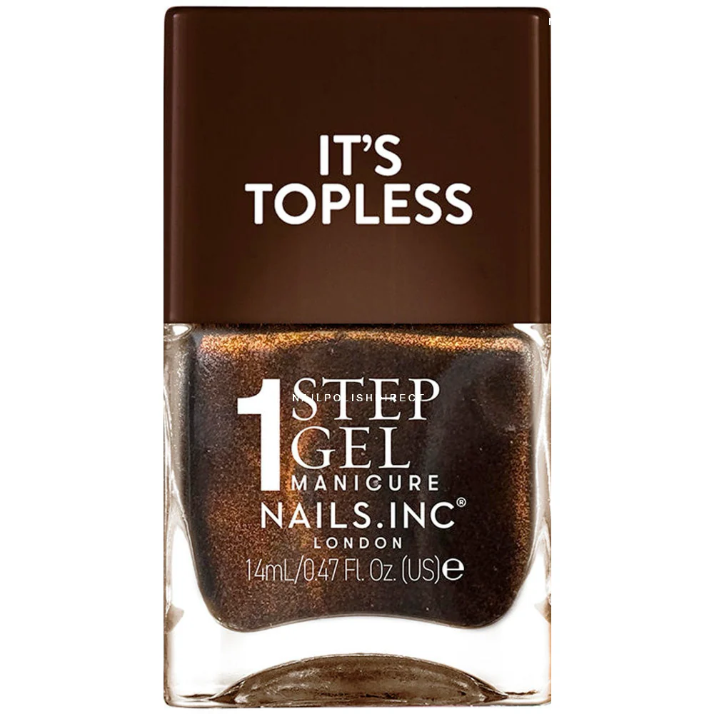 Nails Inc. It's Topless 1-Step Gel Zoe Nail Polish 14ml