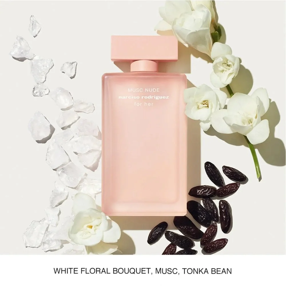 Narciso Rodriguez For Her Musc Nude Eau De Parfum 100ml - Image 3