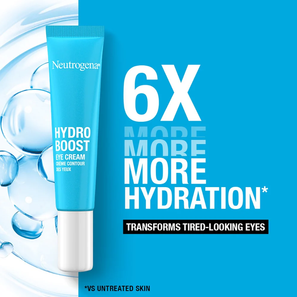 Neutrogena Hydro Boost Eye Awakening Gel Cream 15ml - Image 6